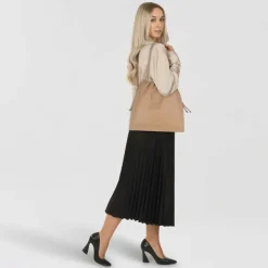 Coccinelle Dulse Schultertasche Leder 37 cm