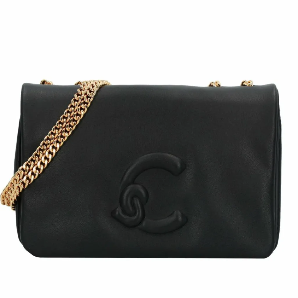 Coccinelle Schultertaschen<Dulse Schultertasche Leder 19 cm noir