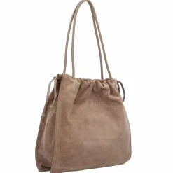 Coccinelle Henkeltaschen|Schultertaschen<Dulse Schultertasche Leder 37 cm warm ta-warm ta