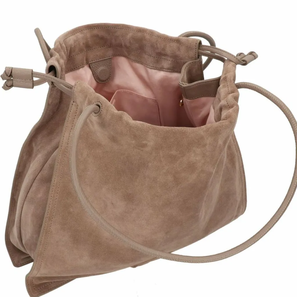 Coccinelle Henkeltaschen|Schultertaschen<Dulse Schultertasche Leder 37 cm warm ta-warm ta