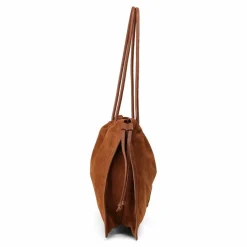 Coccinelle Henkeltaschen|Schultertaschen<Dulse Schultertasche Leder 31 cm cognac