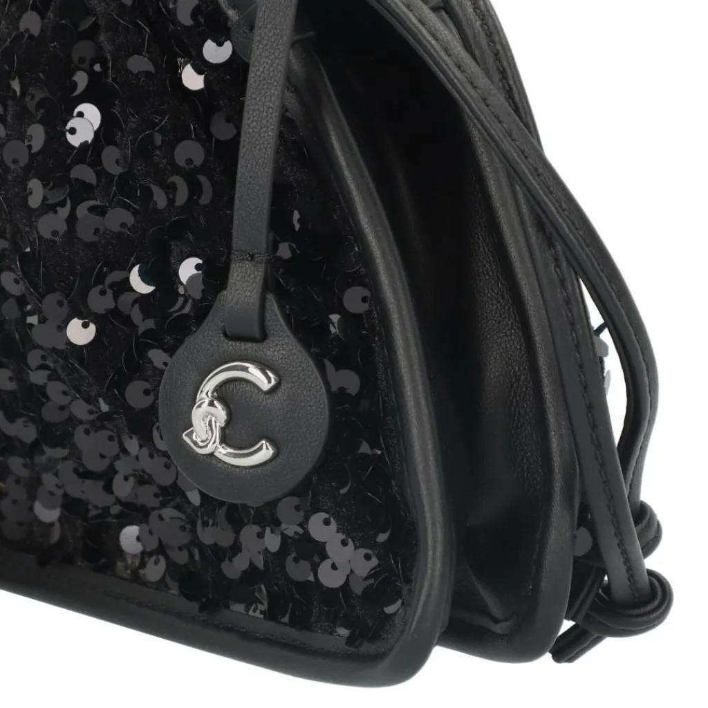 Coccinelle Umhängetaschen<Dulse Umhängetasche Leder 23 cm noir-noir