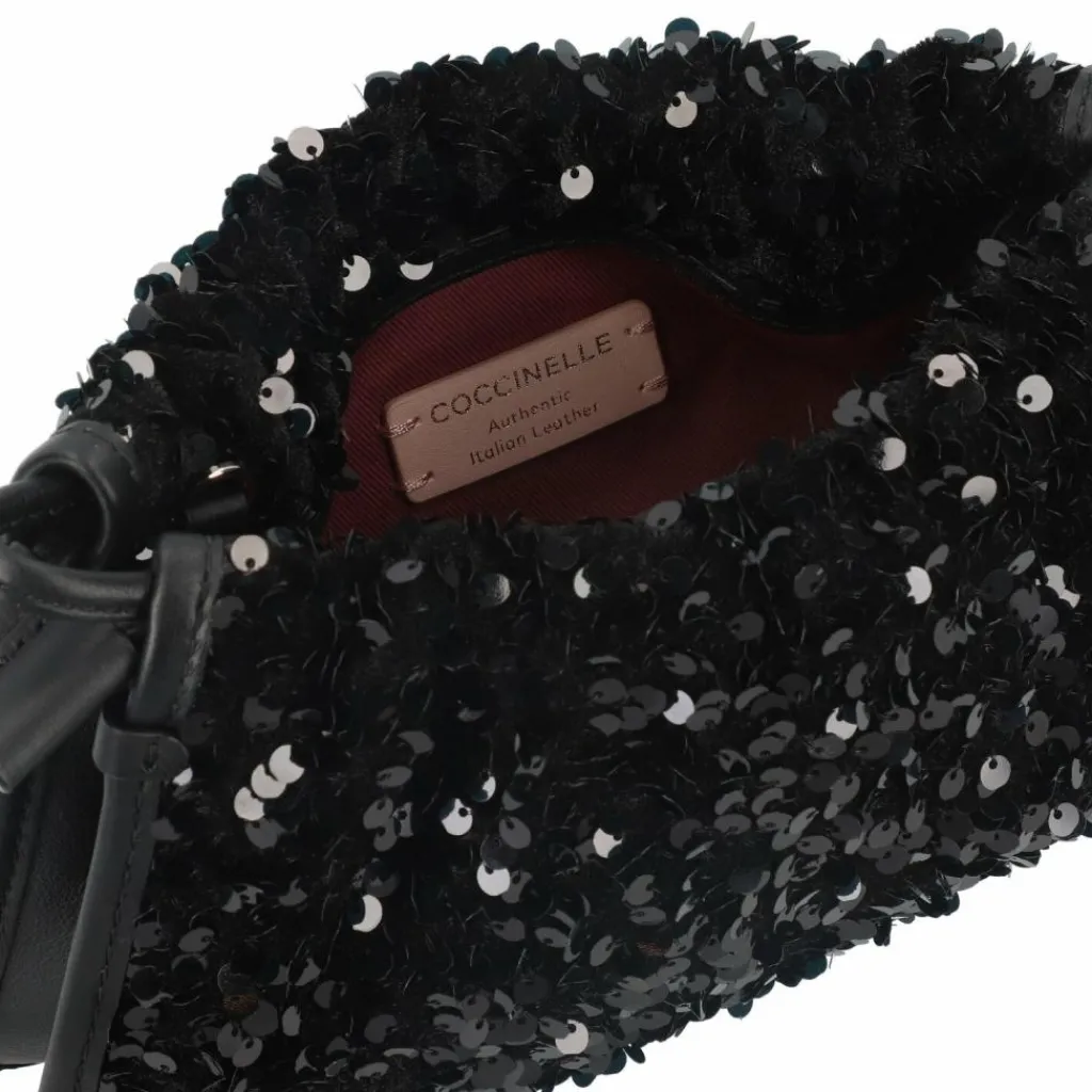 Coccinelle Umhängetaschen<Dulse Umhängetasche Leder 23 cm noir-noir