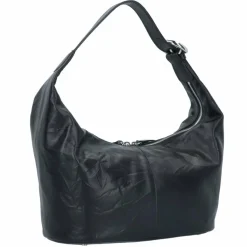 Discount Coccinelle Fernanda Schultertasche Leder 28 cm noir