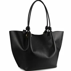 Outlet Coccinelle Finn Shopper Tasche Leder 31 cm noir