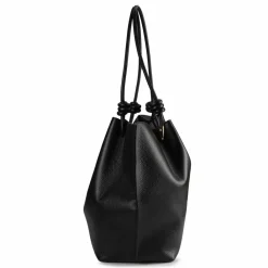 Outlet Coccinelle Finn Shopper Tasche Leder 31 cm noir