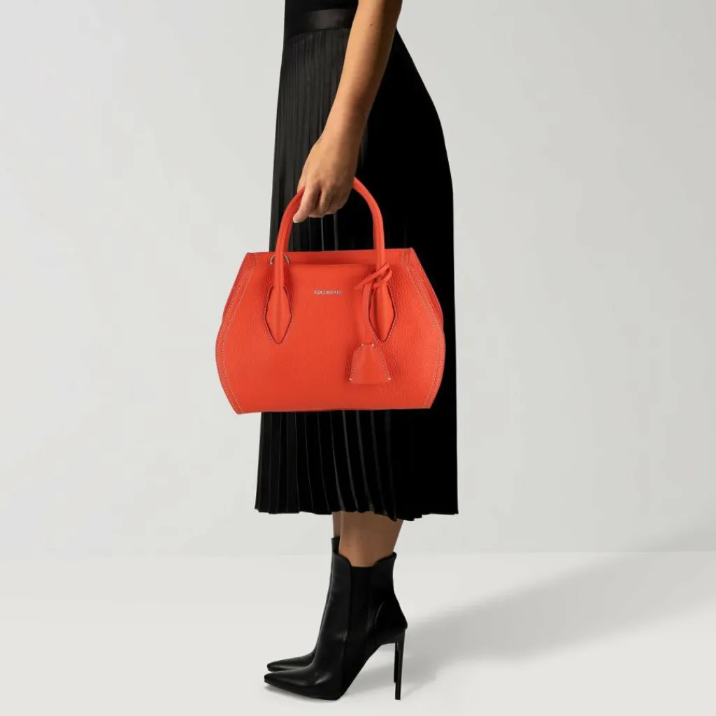 Coccinelle Lord Schultertasche Leder 26 cm gazpacho