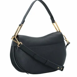 Sale Coccinelle Magie Schultertasche Leder 30 cm noir