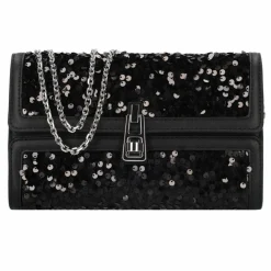 Coccinelle Umhängetaschen<Magie Umhängetasche Leder 22 cm noir-noir