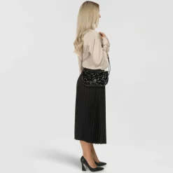 Coccinelle Umhängetaschen<Magie Umhängetasche Leder 24.5 cm noir-noir