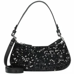 Coccinelle Schultertaschen<Merveille Schultertasche Leder 24.5 cm noir-noir