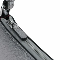 Clearance Coccinelle Merveille Schultertasche Leder 24.5 cm steel