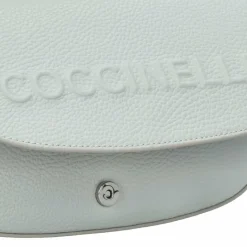 Coccinelle Schultertaschen<Myrtha Schultertasche Leder 24 cm snow