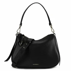 Best Coccinelle Nory Schultertasche Leder 30 cm noir