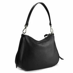 Best Coccinelle Nory Schultertasche Leder 30 cm noir