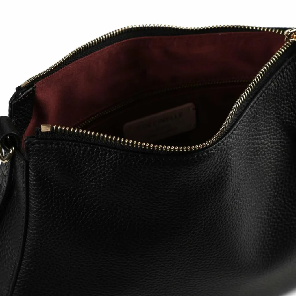 Best Coccinelle Nory Schultertasche Leder 30 cm noir