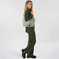 Best Coccinelle Peanuts Schultertasche 31 cm greenery