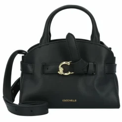 Coccinelle Henkeltaschen<Sabine Handtasche Leder 22 cm noir