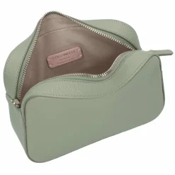 Outlet Coccinelle Tebe Umhängetasche Leder 18 cm greenery