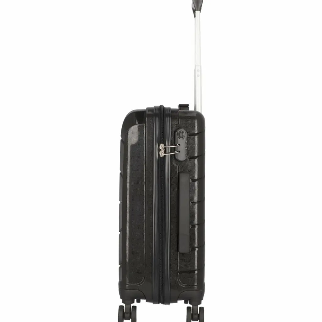 Hot Cocoono Cagliari 4 Rollen Kabinentrolley 56 cm schwarz