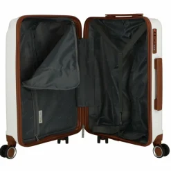 Online Cocoono Graz 4 Rollen Kabinentrolley S 55 cm weiss-braun