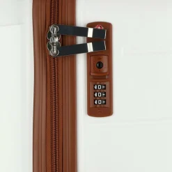 Cocoono Koffersets Als Hartgepäck|Koffersets 3-Teilig<Graz 4 Rollen Kofferset 3-teilig weiss-braun