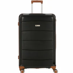 Cocoono Hartgepäck|4-Rollen Koffer<Graz 4 Rollen Trolley L 76 cm schwarz-braun