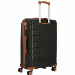 Clearance Cocoono Graz 4 Rollen Trolley M 66 cm schwarz-braun