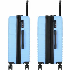 Sale Cocoono Larnaka 4 Rollen Kofferset 3-teilig mit Dehnfalte blau