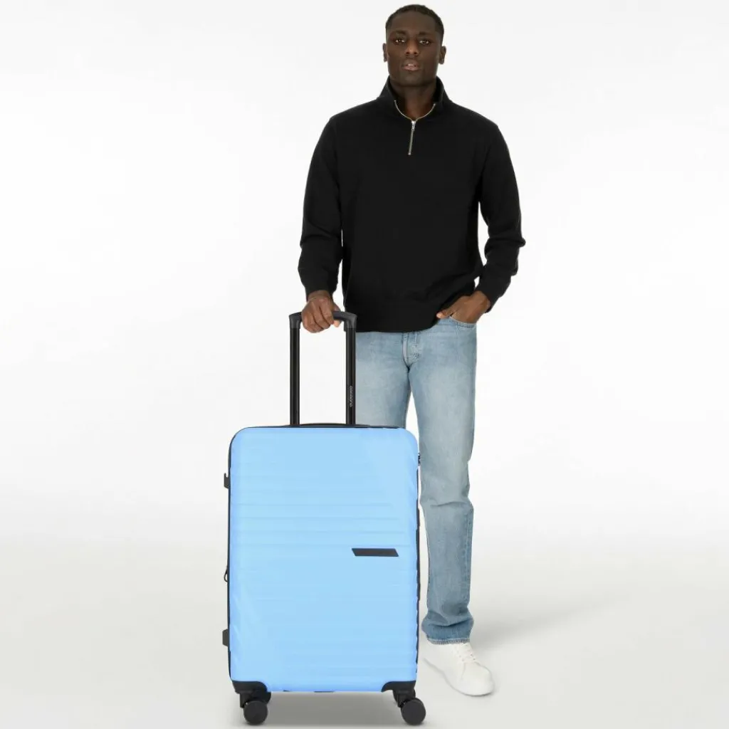 Sale Cocoono Larnaka 4 Rollen Trolley 68 cm mit Dehnfalte blau