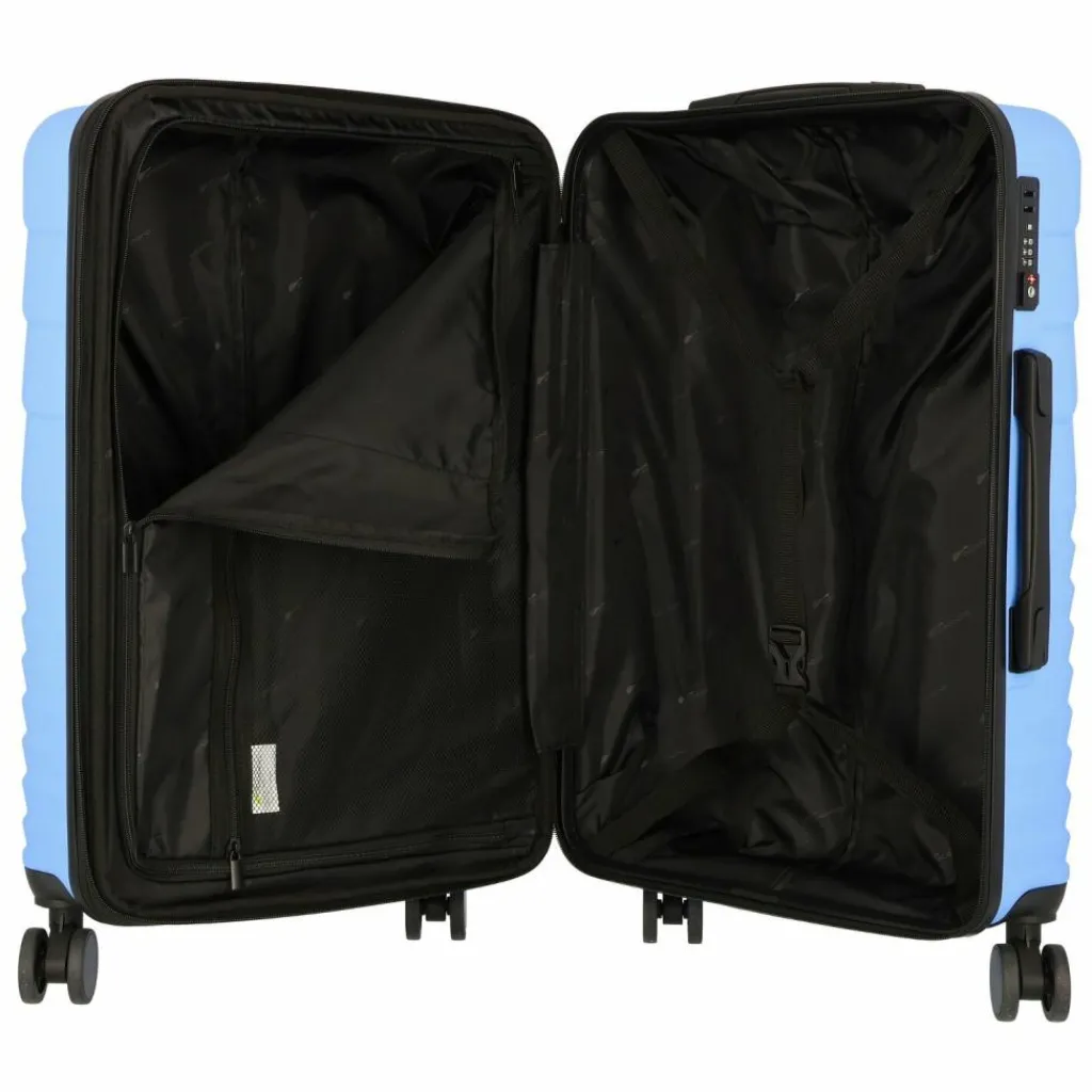 Sale Cocoono Larnaka 4 Rollen Trolley 68 cm mit Dehnfalte blau