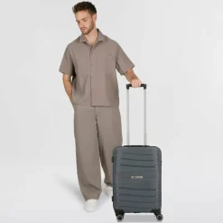 Cocoono Hartgepäck Kabinengepäck|4-Rollen Kabinentrolleys<Leon 4 Rollen Kabinentrolley 55 cm anthrazit