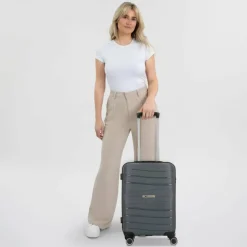 Cocoono Hartgepäck Kabinengepäck|4-Rollen Kabinentrolleys<Leon 4 Rollen Kabinentrolley 55 cm anthrazit