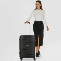 Cocoono 4-Rollen Koffer|Hartgepäck<Leon 4 Rollen Trolley 66 cm schwarz