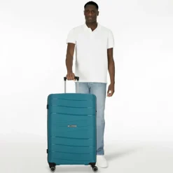 Cocoono Hartgepäck|4-Rollen Koffer<Leon 4 Rollen Trolley 76 cm petrol