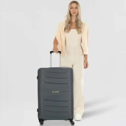 Hot Cocoono Leon 4 Rollen Trolley 76 cm anthrazit