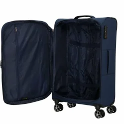 Cocoono Koffersets Als Weichgepäck|Koffersets 3-Teilig<Monterrey 4 Rollen Kofferset 3-teilig mit Dehnfalte navy