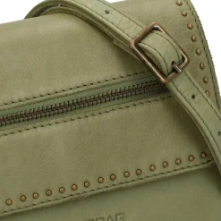 Cowboysbag Umhängetaschen<Bridgetown Umhängetasche Leder 18.5 cm green