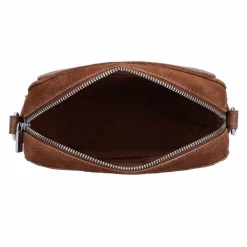 Hot Cowboysbag Carlyle Umhängetasche Leder 20 cm dark tan-cognac
