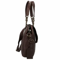 Cowboysbag Chained Barton Schultertasche Leder 40 cm