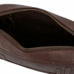 Best Cowboysbag Chained Feltham Umhängetasche Leder 22 cm hickory