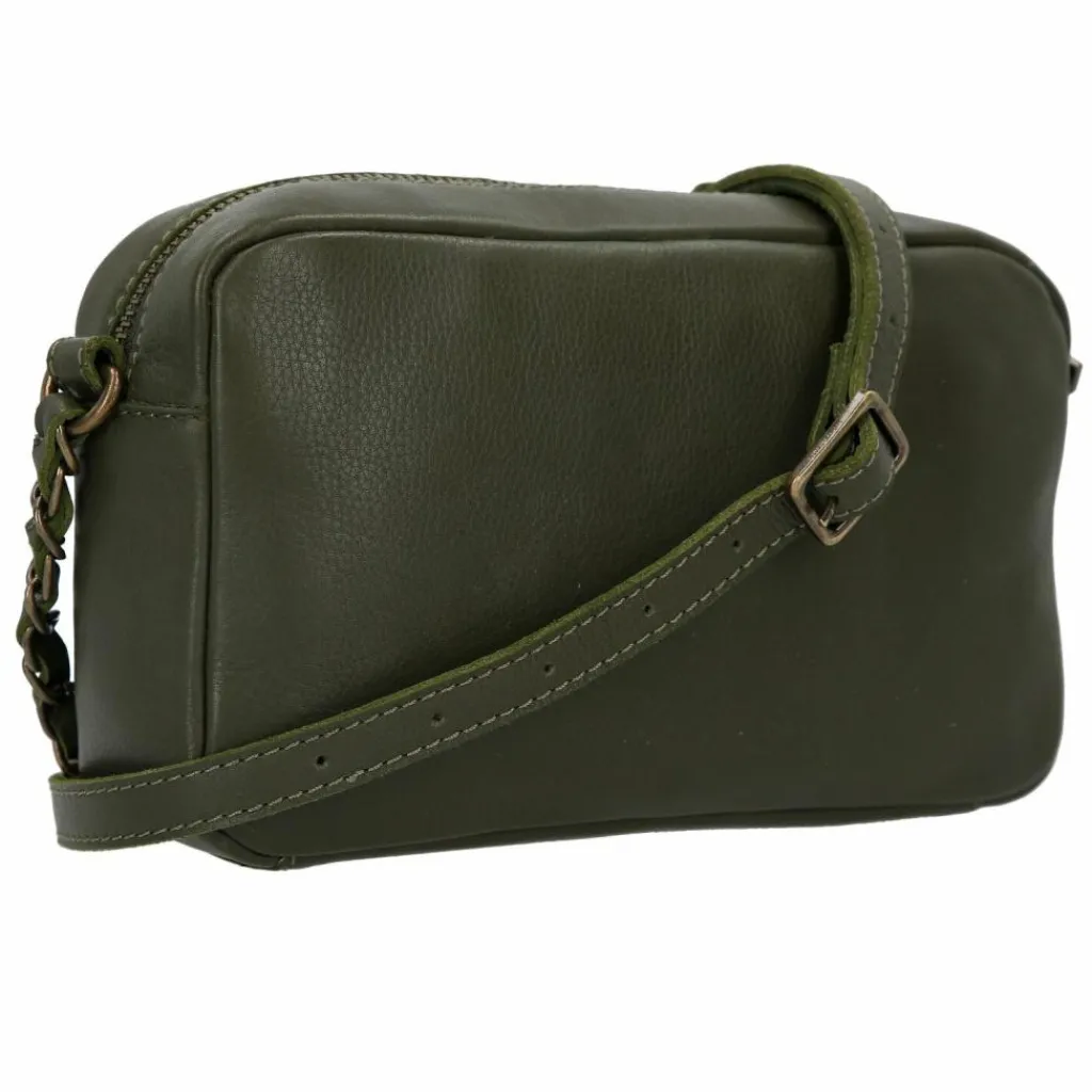 Cowboysbag Umhängetaschen<Chained Feltham Umhängetasche Leder 22 cm avocado