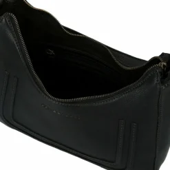 Hot Cowboysbag Chained Middleton Schultertasche Leder 30 cm black