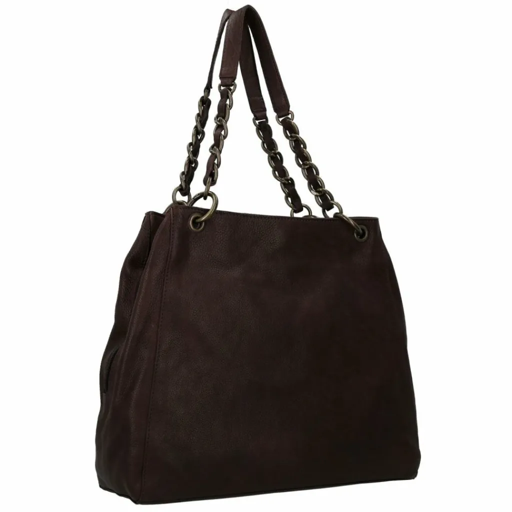 Cowboysbag Shopper|Schultertaschen<Chained Wallowa Shopper Tasche Leder 36 cm hickory