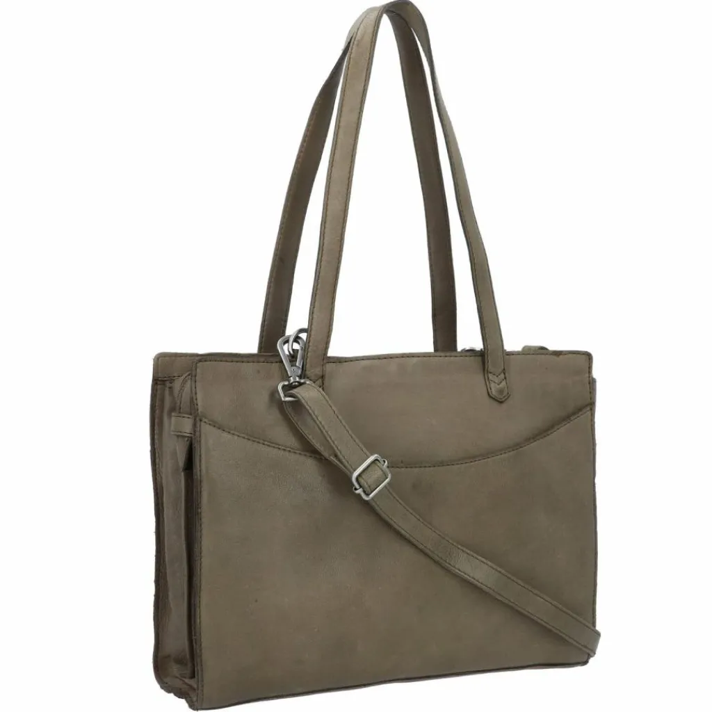 Cowboysbag Cow Crust Elston Schultertasche Leder 34 cm