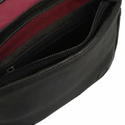 New Cowboysbag Dallas Umhängetasche Leder 22 cm black