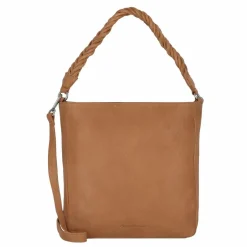 Cowboysbag Schultertaschen<Edmonton Schultertasche Leder 29 cm fawn