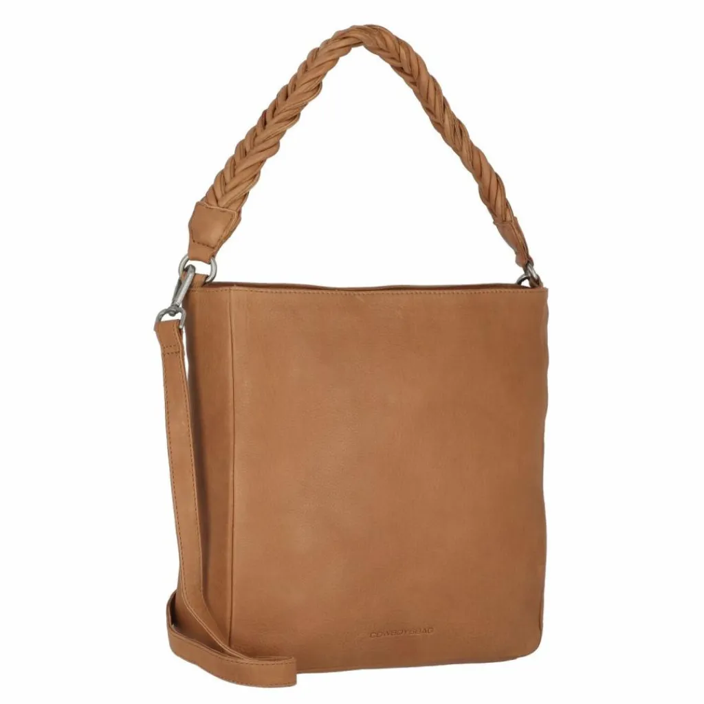 Cowboysbag Schultertaschen<Edmonton Schultertasche Leder 29 cm fawn