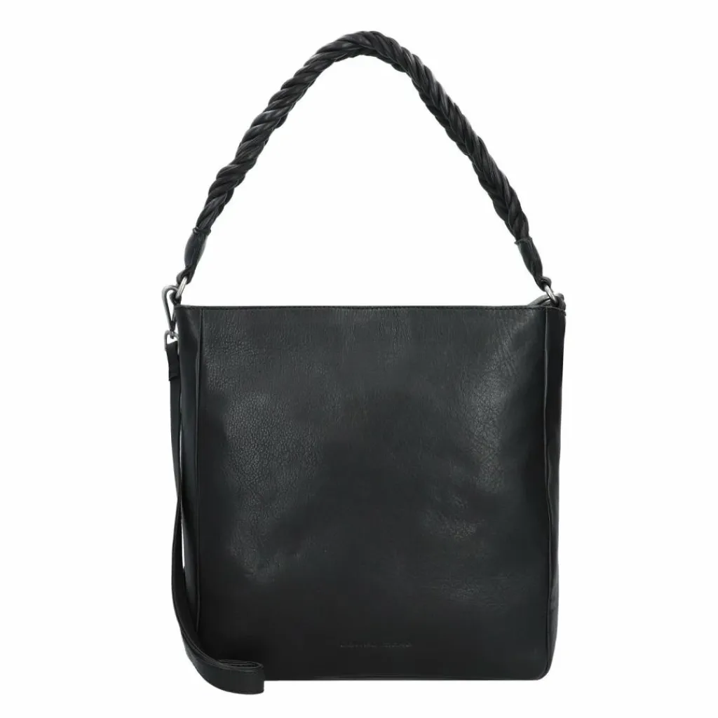 Cowboysbag Schultertaschen<Edmonton Schultertasche Leder 29 cm black
