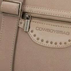 Cowboysbag Umhängetaschen<Enterprise Umhängetasche Leder 25 cm mocca